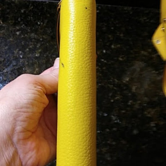 Authentic Yellow Michael Kors Bag and Wallet - Picture 12 of 15